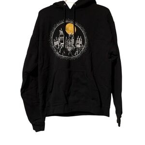 Hogwarts Castle Black Hoodie